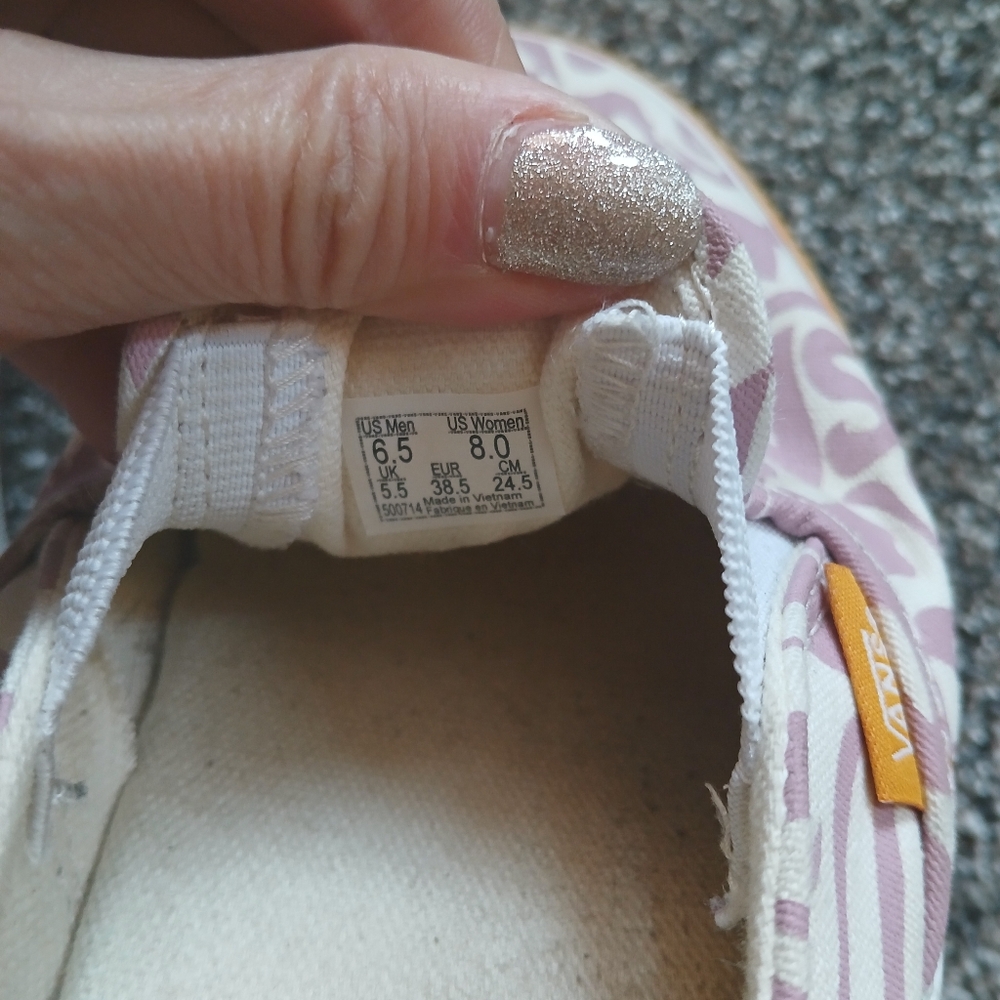 VANS PLATFORM MULES 8.5 - Picture 4 of 6